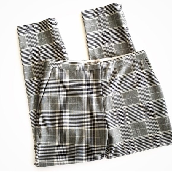 H&M Pants - H&M | Glen Plaid High Waisted Career Pants New
